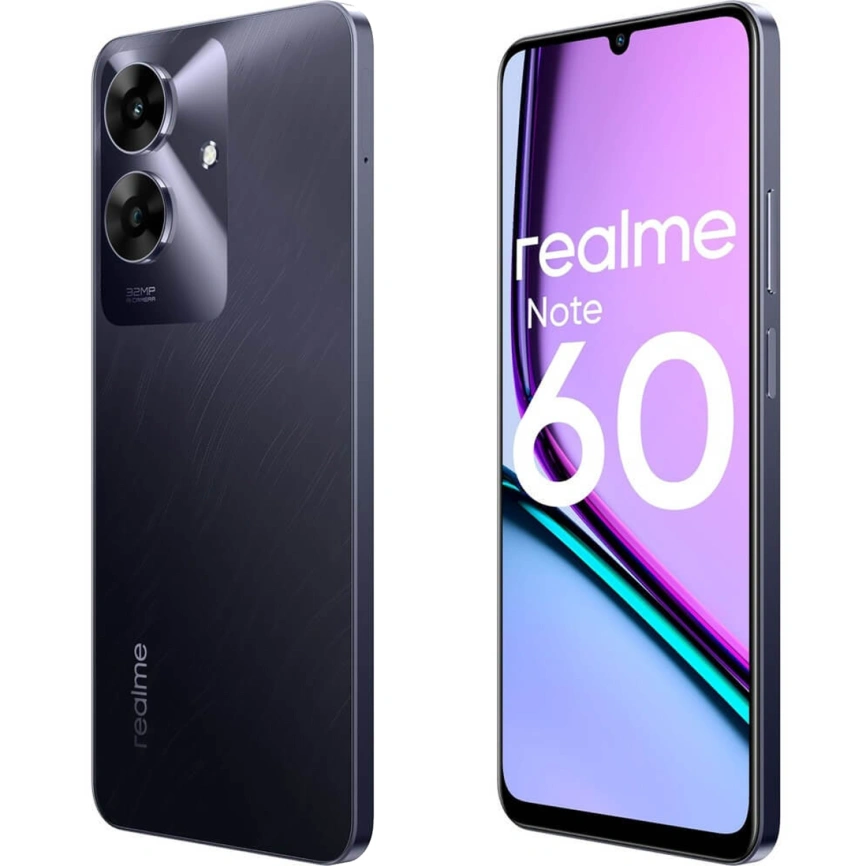 Смартфон Realme Note 60 4/128Gb Marble Black фото 5
