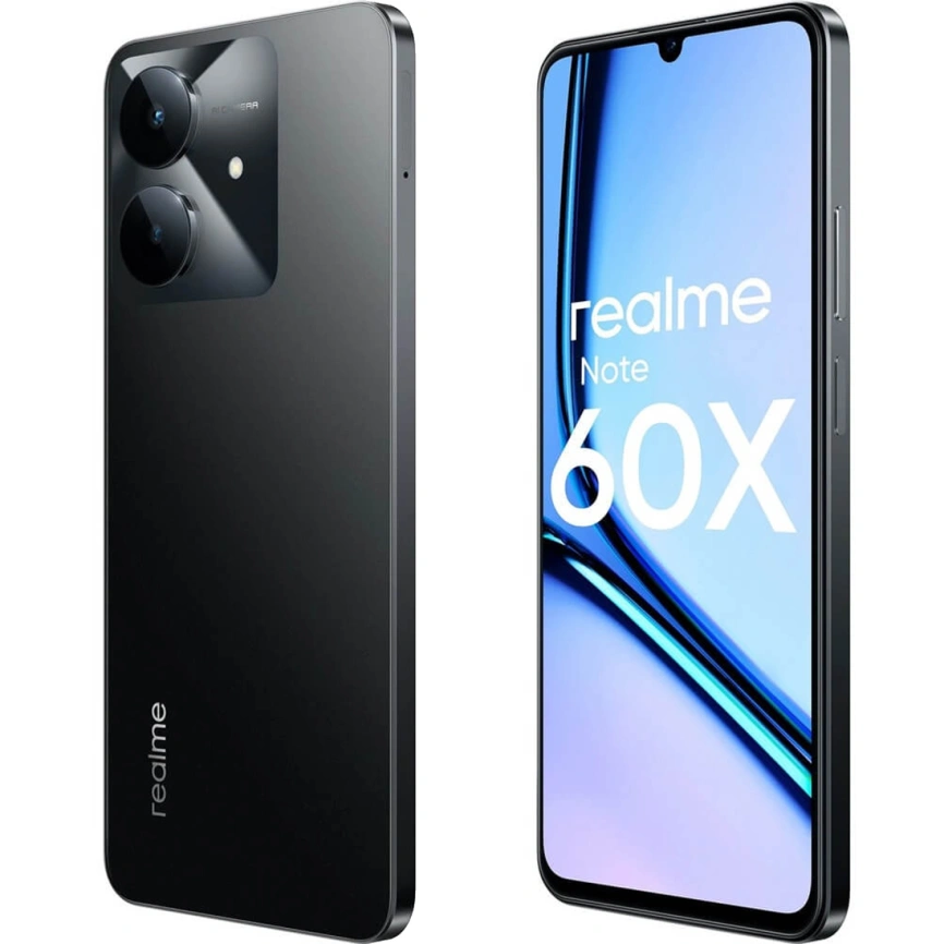 Смартфон Realme Note 60x 3/64Gb Marble Black фото 5