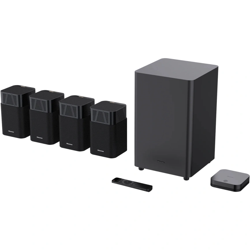 Саундбар Hisense HT SATURN 4.1.2 Black фото 2