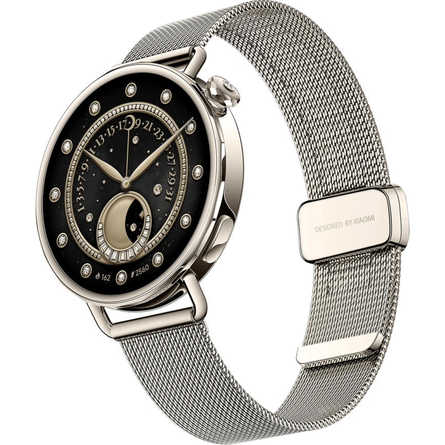 Смарт-часы Xiaomi Watch S4 41mm Milanese Strap Sunset Gold фото 2