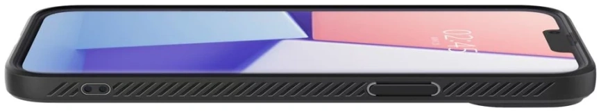 Чехол Spigen Liquid Air для iPhone 14 (ACS05037) Matte Black фото 6