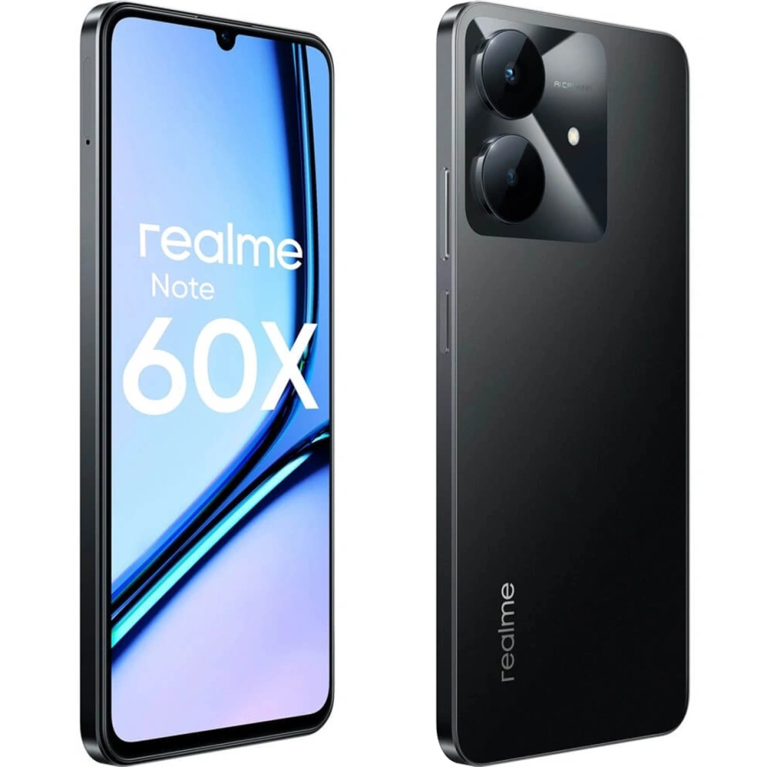 Смартфон Realme Note 60x 3/64Gb Marble Black фото 7
