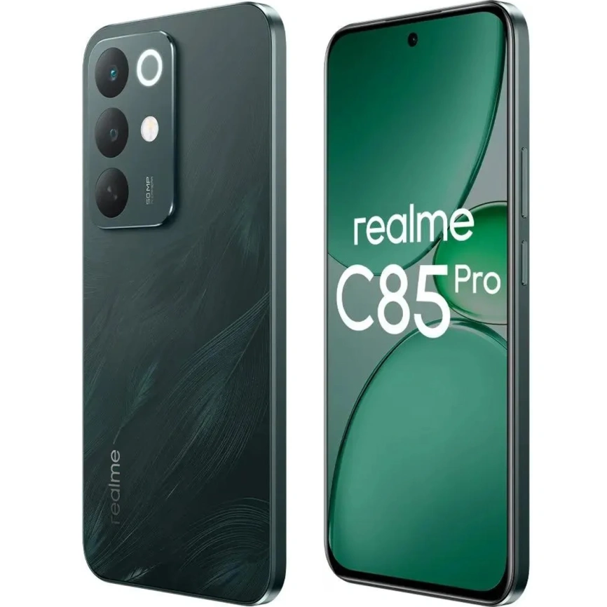 Смартфон Realme C85 Pro 6/128Gb Peacock Green фото 4