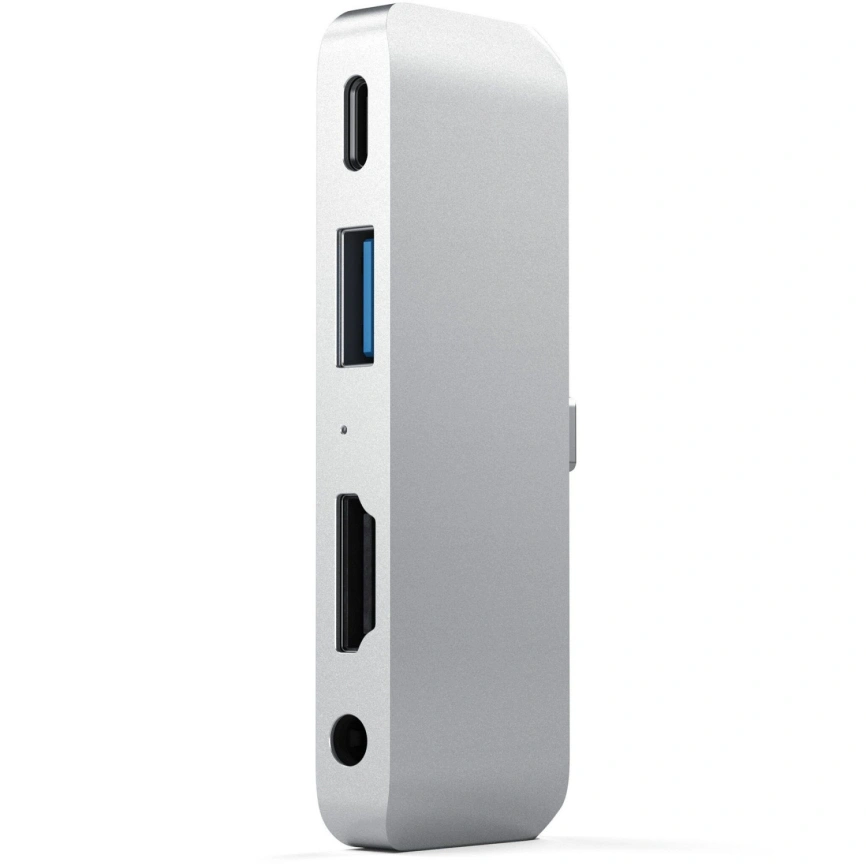 Хаб Satechi USB-C 4 в 1 (ST-TCMPHS) Silver фото 1
