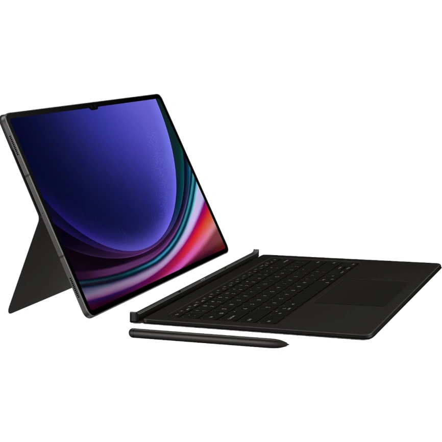 Чехол-клавиатура Samsung Book Cover Keyboard для Galaxy Tab S9 Plus/S9 FE Plus Black (EF-DX815B) фото 2
